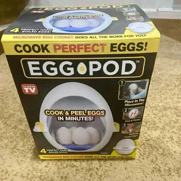 NWOT-Egg pod (cook and peel in minutes) - Picture 1 of 1